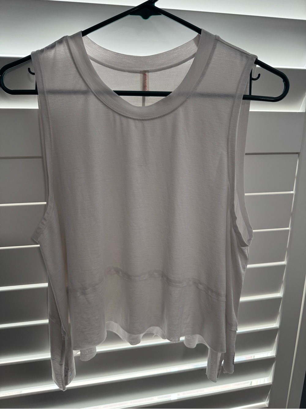 Freepeople -Free movement Women’s White Sleeveless Crop Tank Top S